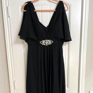 Long Black Formal Gown
